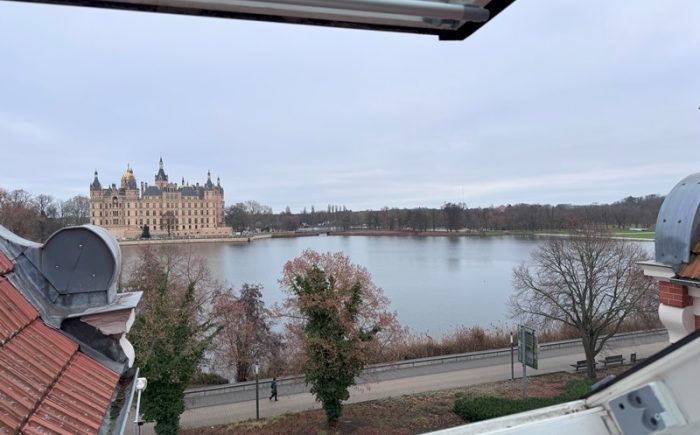 Ausblick vom Schlafzimmer